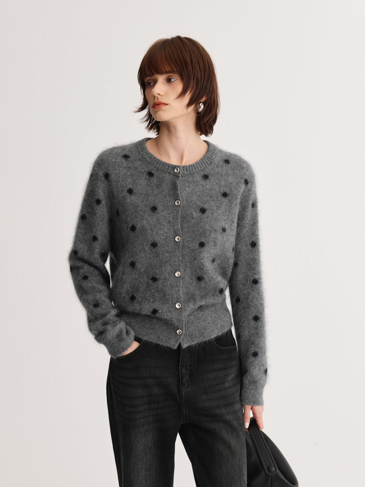 Zelie Dot Cardigan