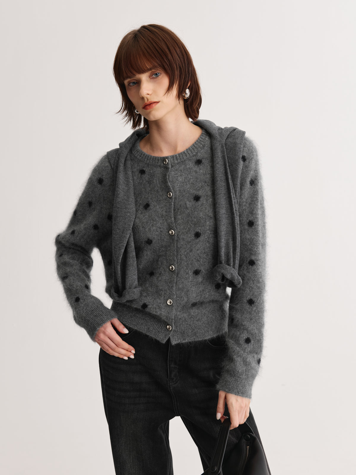 Zelie Dot Cardigan