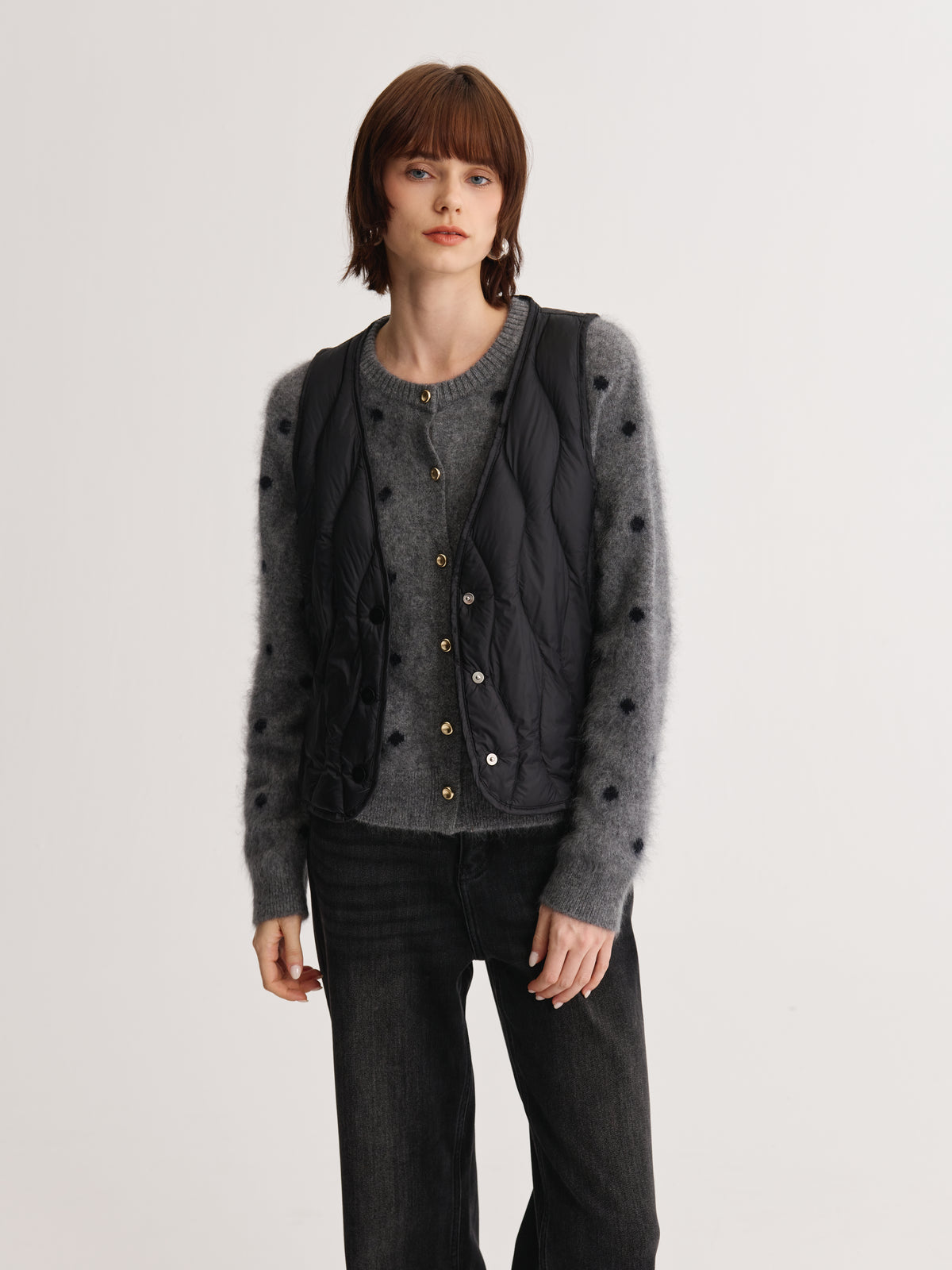 Zelie Dot Cardigan