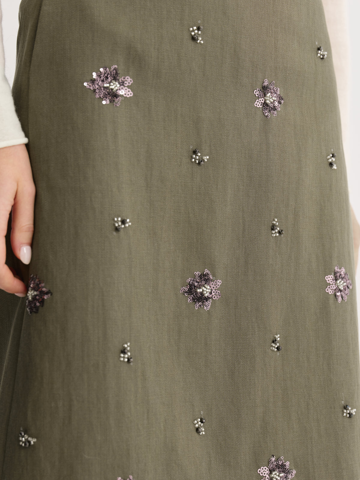 Evara Embellished Skirt