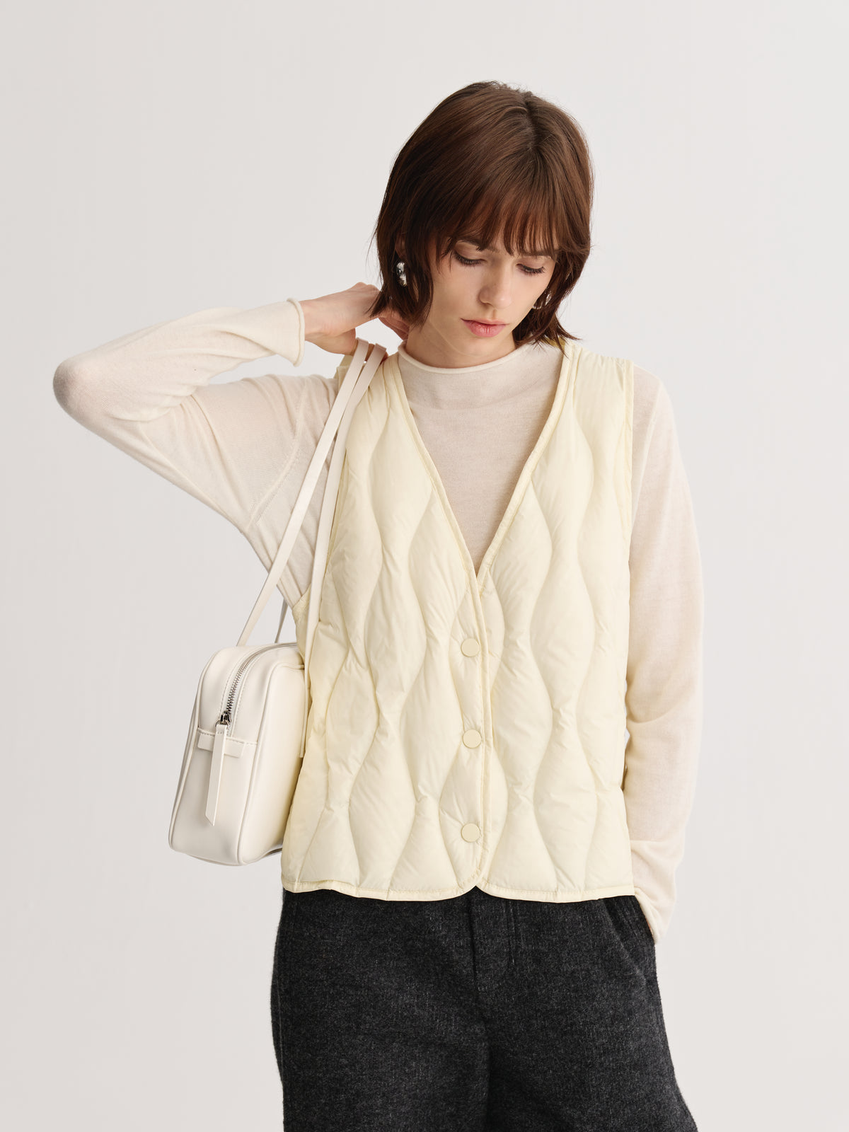 Elvie Quilted Vest