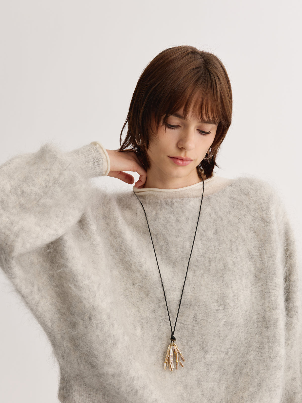 Serein Boat-Neck Sweater