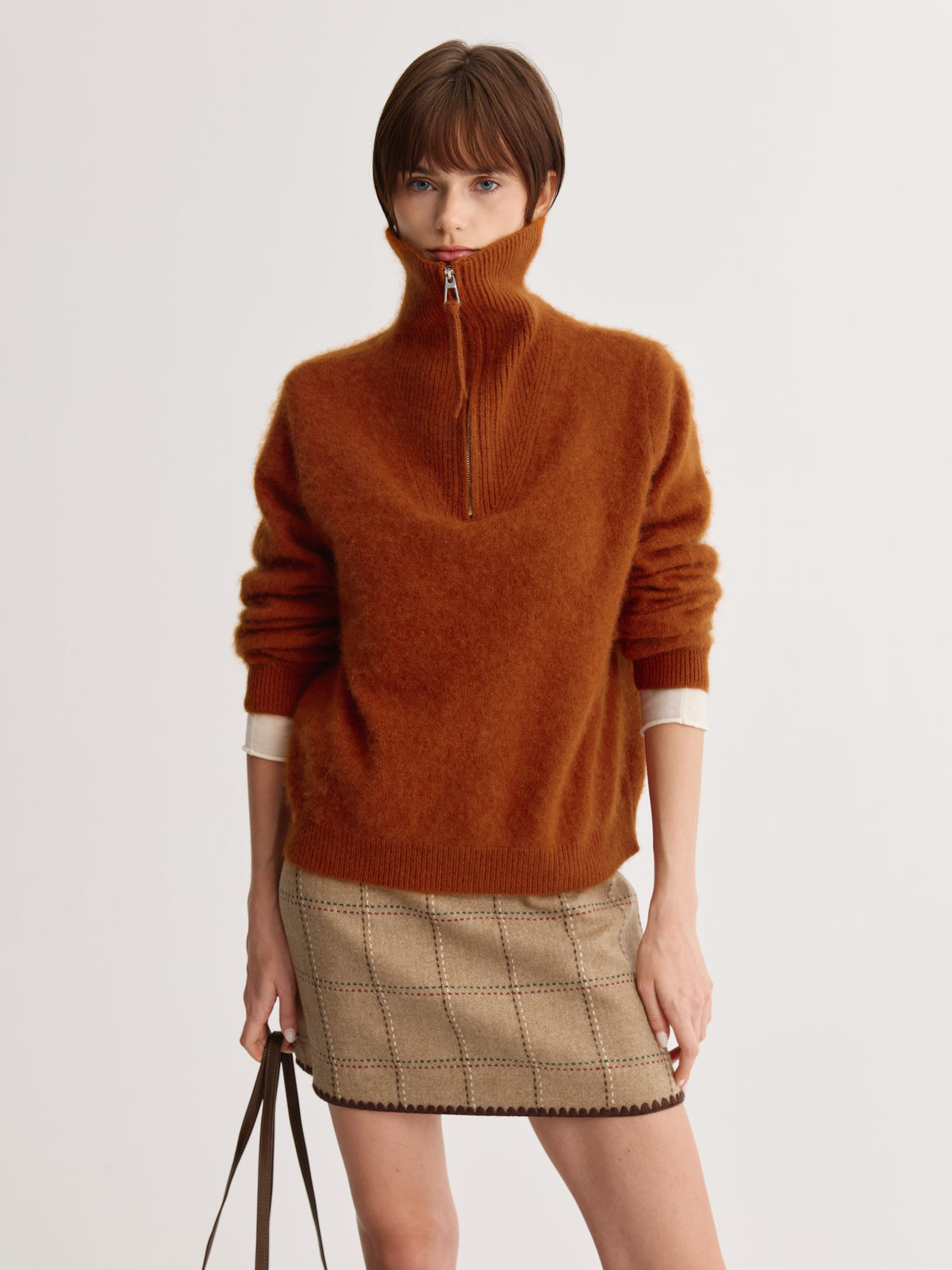 Aveline Half-Zip Knit
