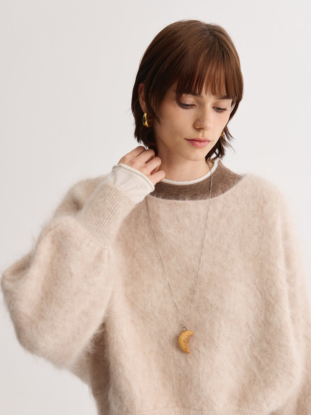 Serein Boat-Neck Sweater