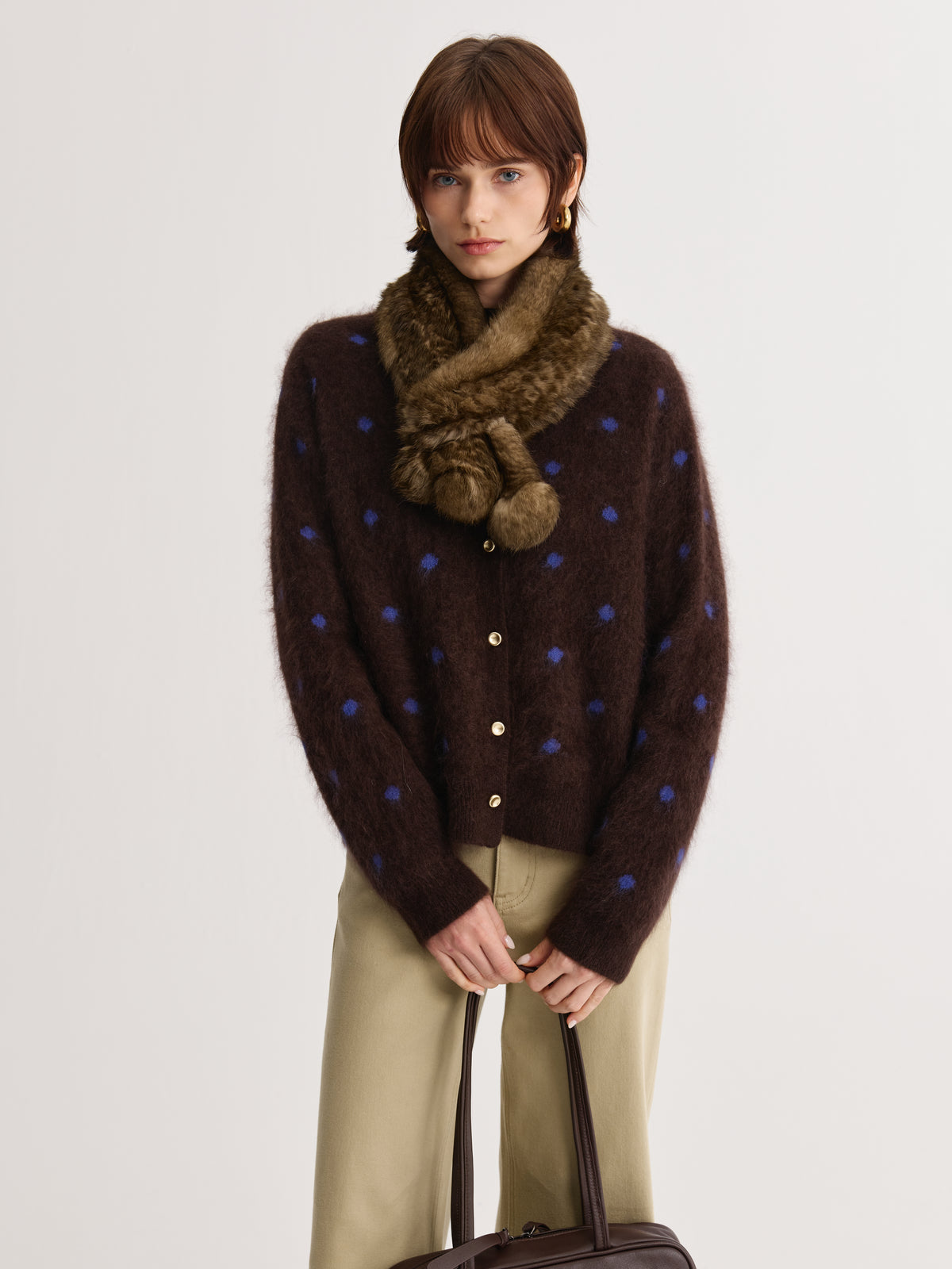 Zelie Dot Cardigan