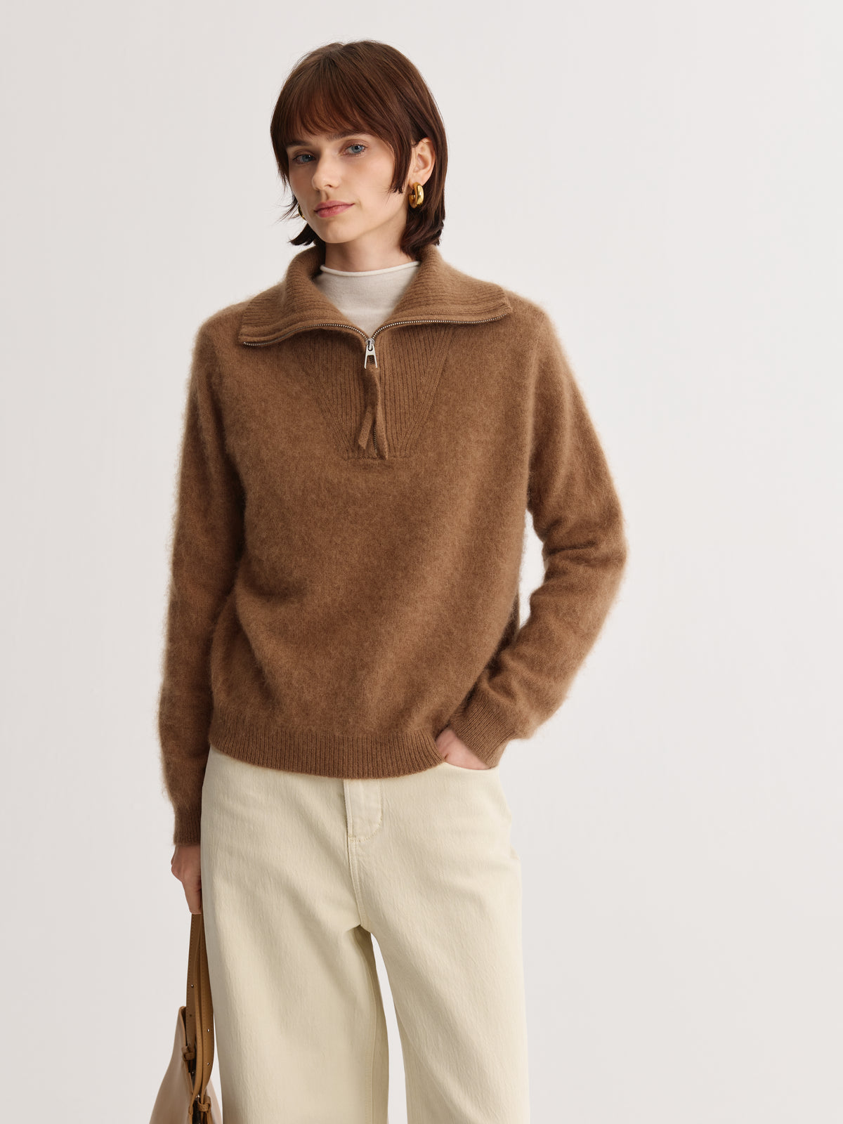 Aveline Half-Zip Knit