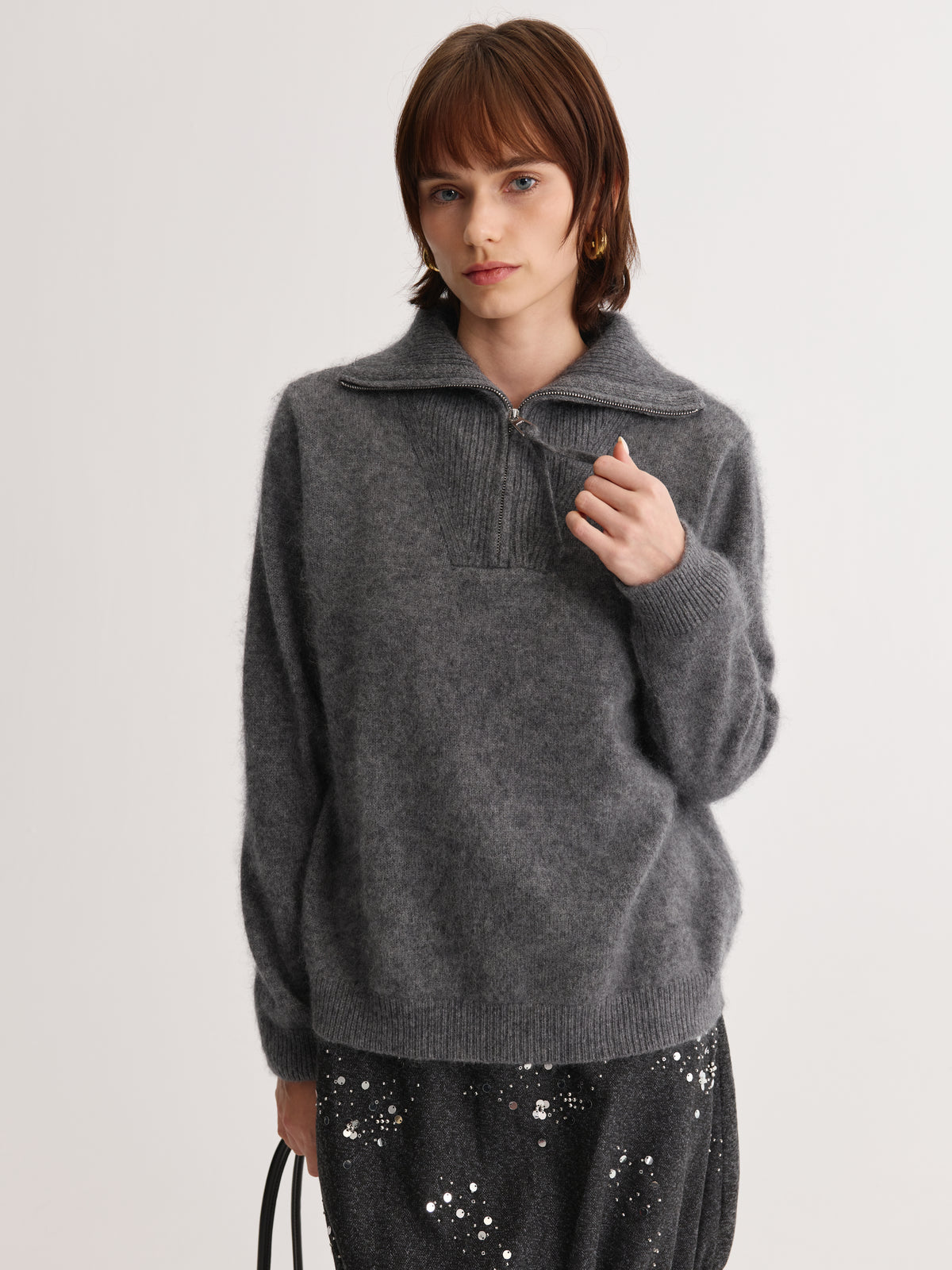 Aveline Half-Zip Knit