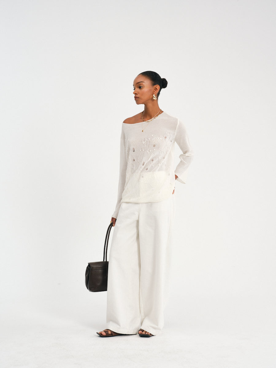 Mist Crochet Knit
