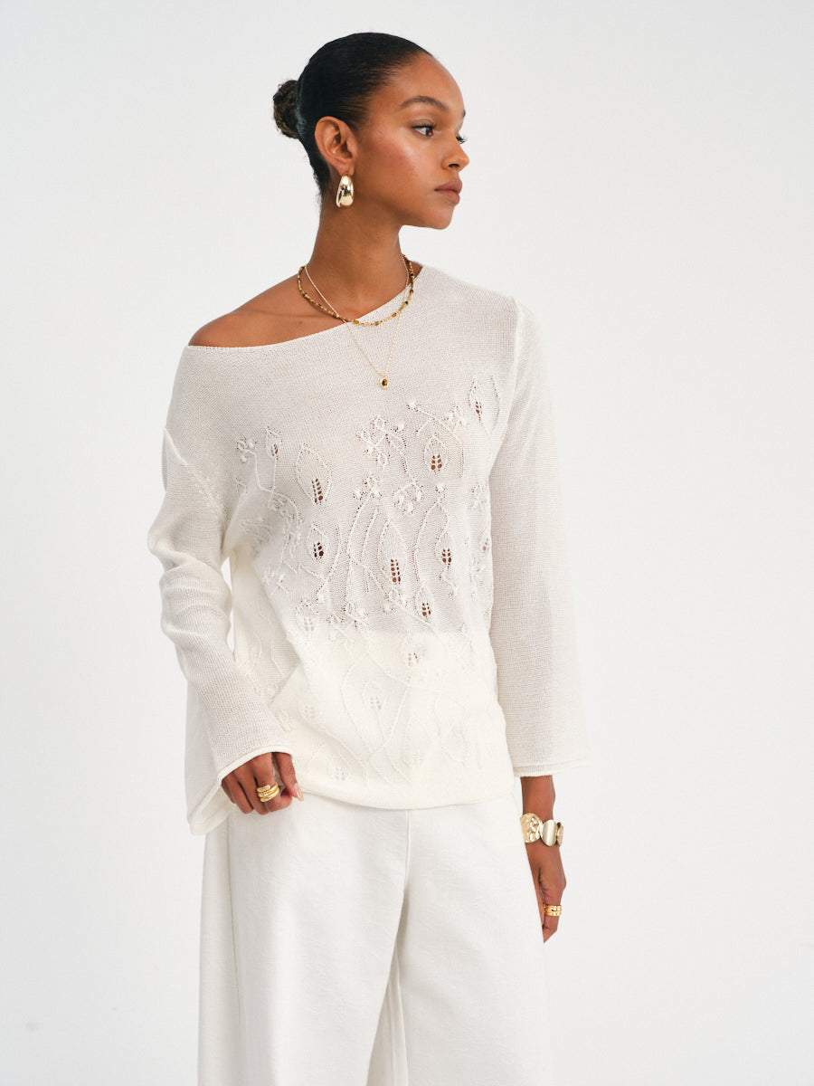 Mist Crochet Knit