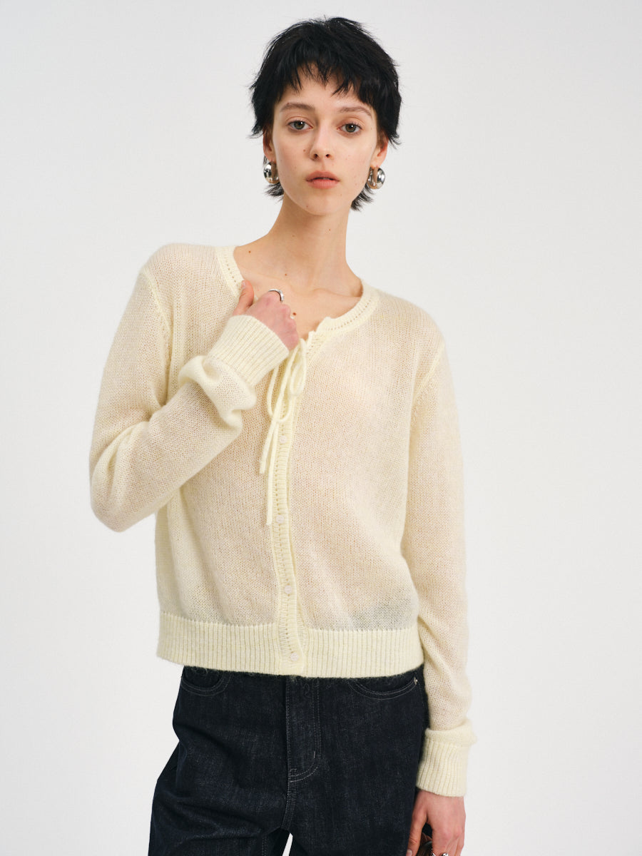 Lumen Tie Cardigan