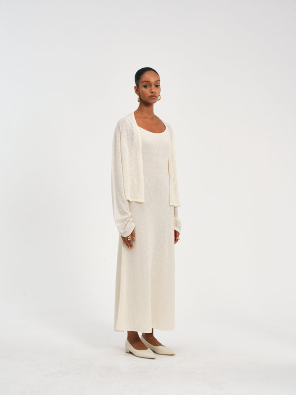 Luminous Linen Dress Black / One Size Luminous Linen Dress Black / One Size