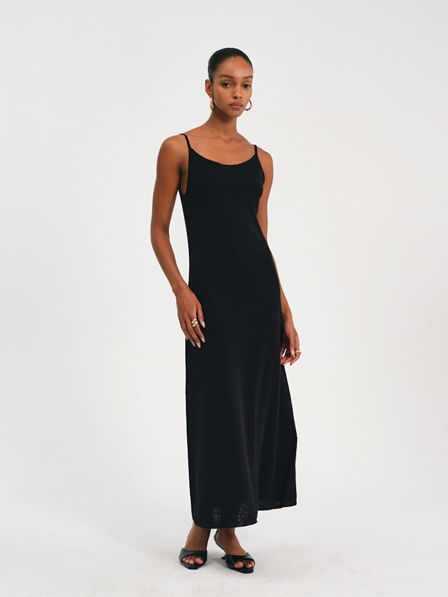 Luminous Linen Dress