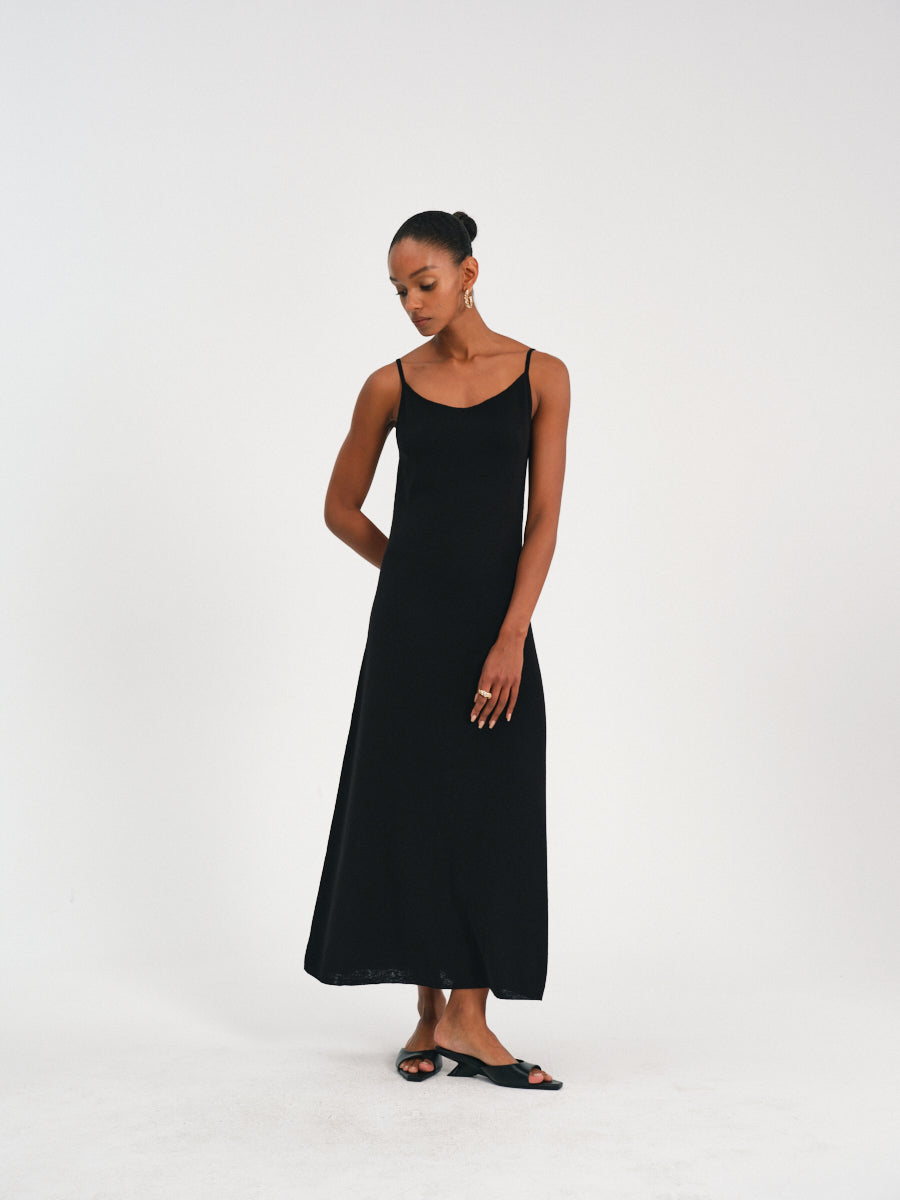 Luminous Linen Dress