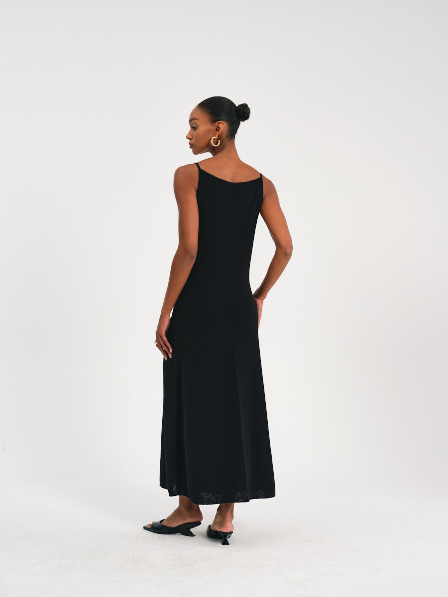Luminous Linen Dress