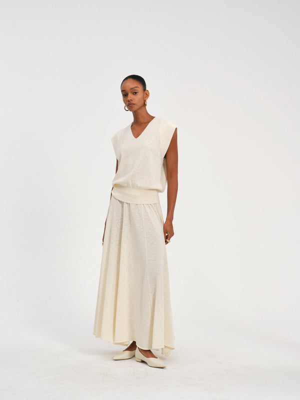 Flowing A-Line Skirt