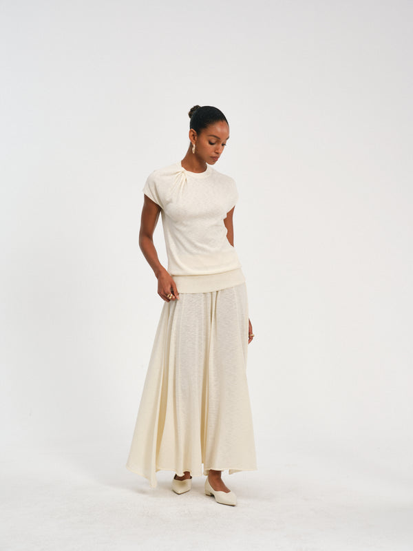 Flowing A-Line Skirt