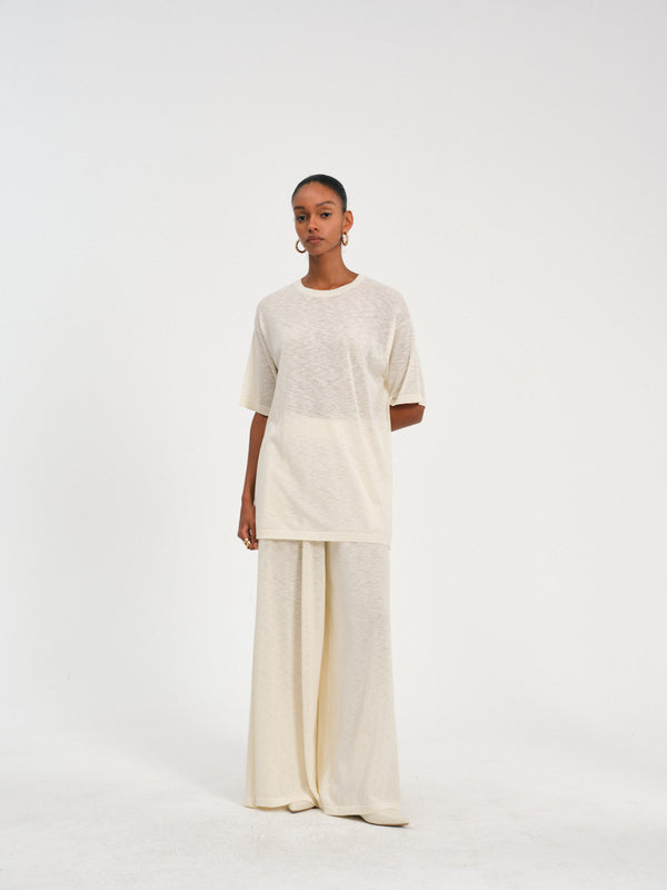 Relaxed Fit Short Sleeve Top