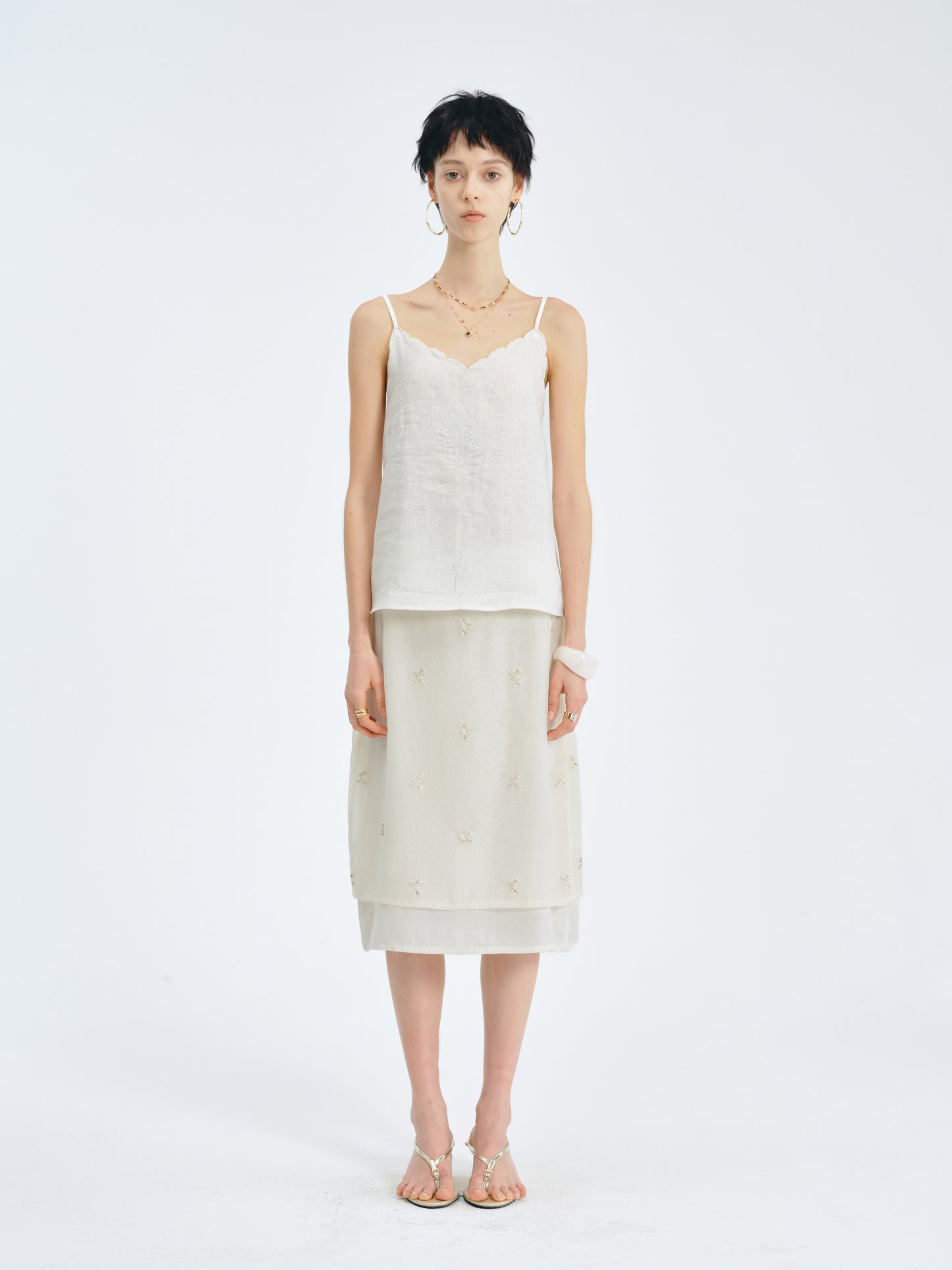 Serene Silk Skirt