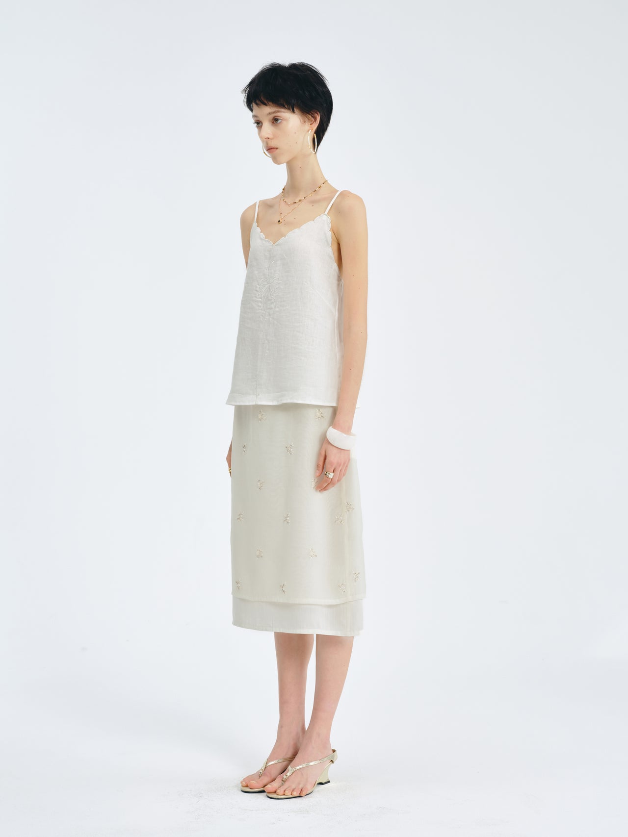 Serene Silk Skirt