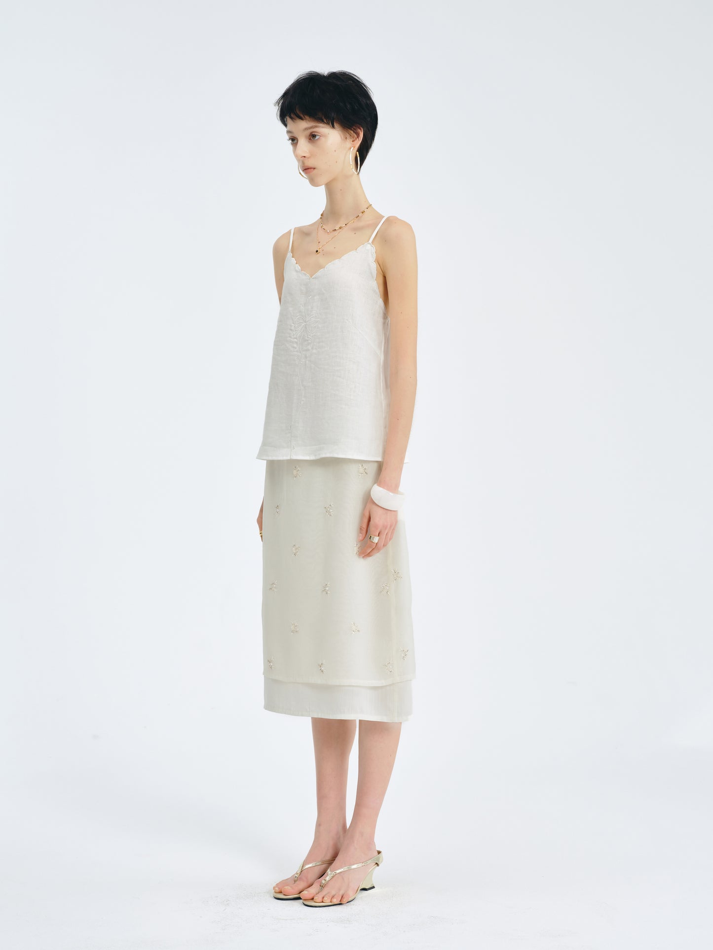 Serene Silk Skirt