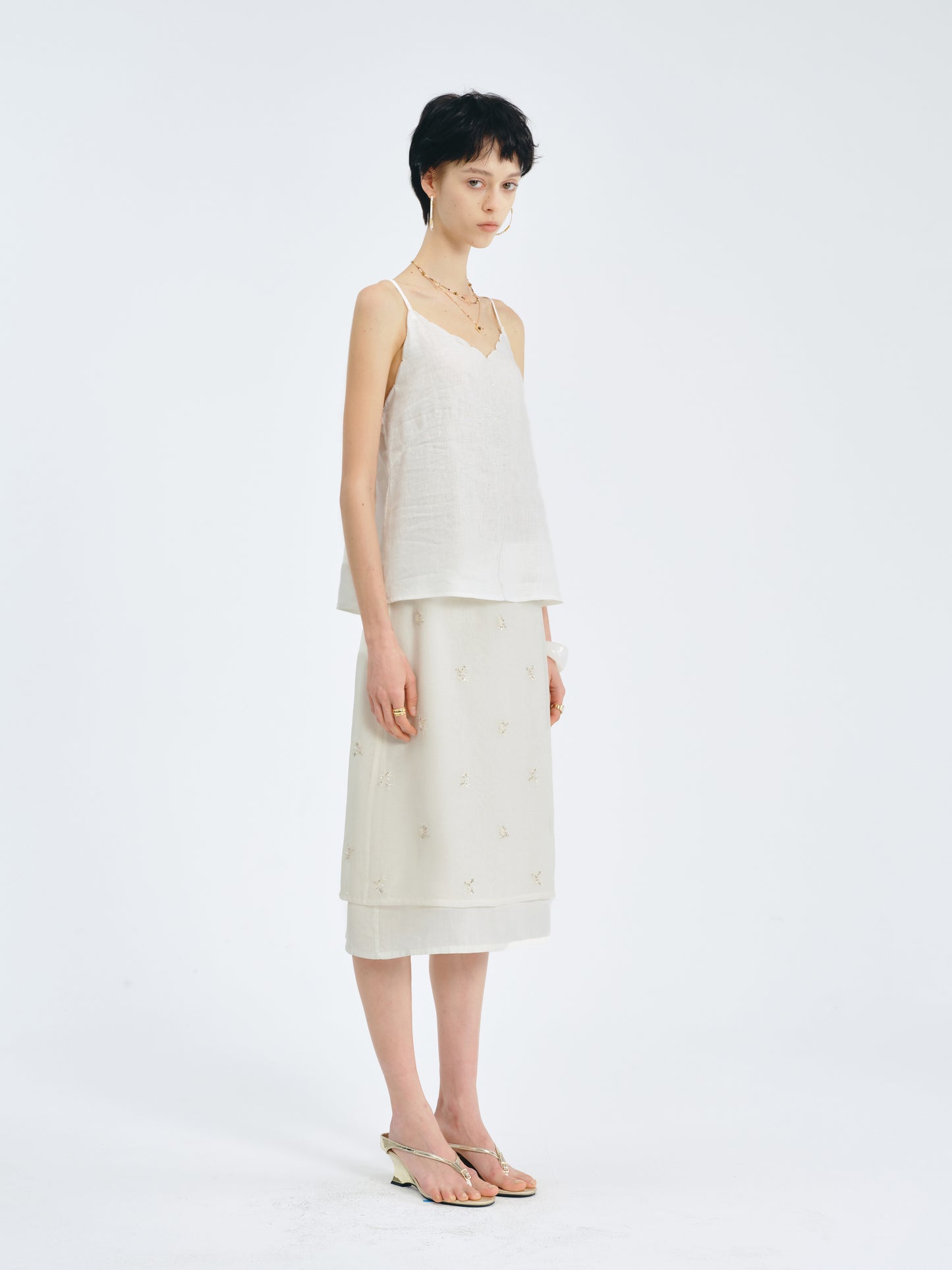 Serene Silk Skirt