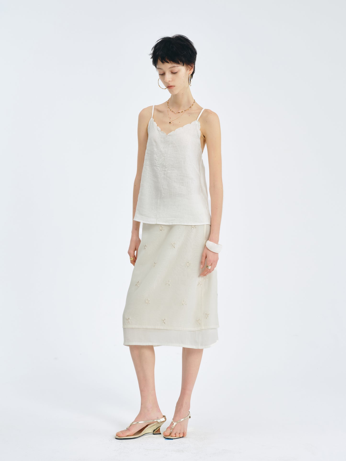 Serene Silk Skirt