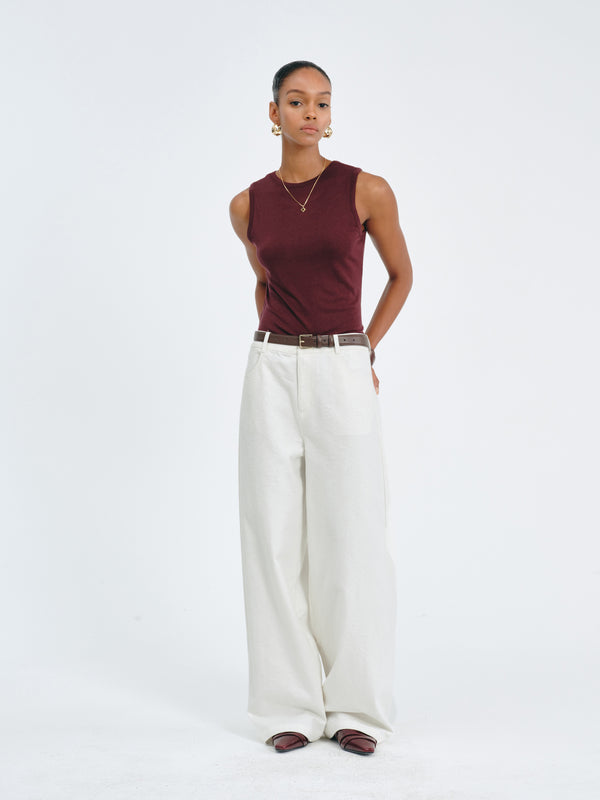 Sculpt Wide-Leg Jeans