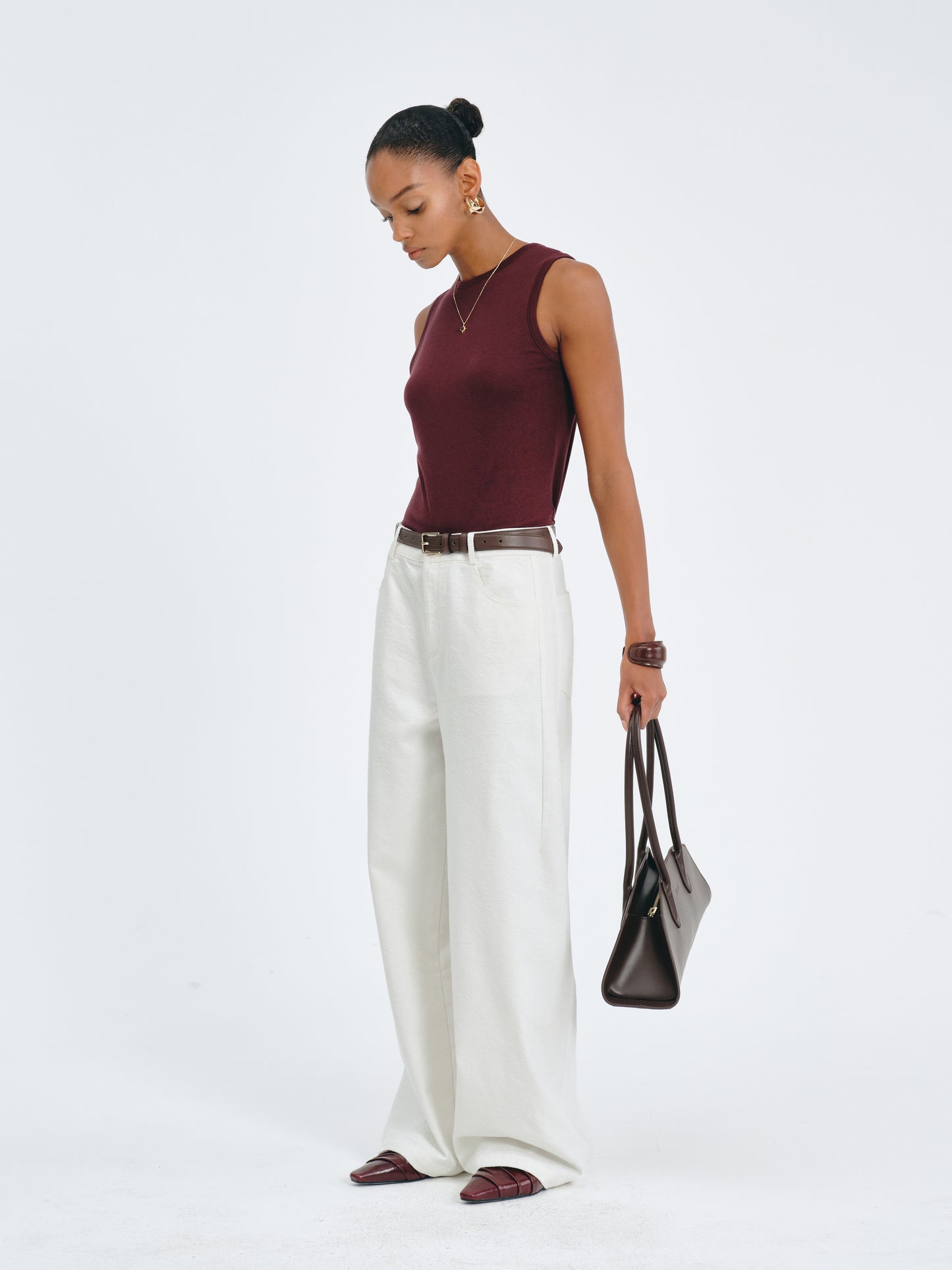 Sculpt Wide-Leg Jeans