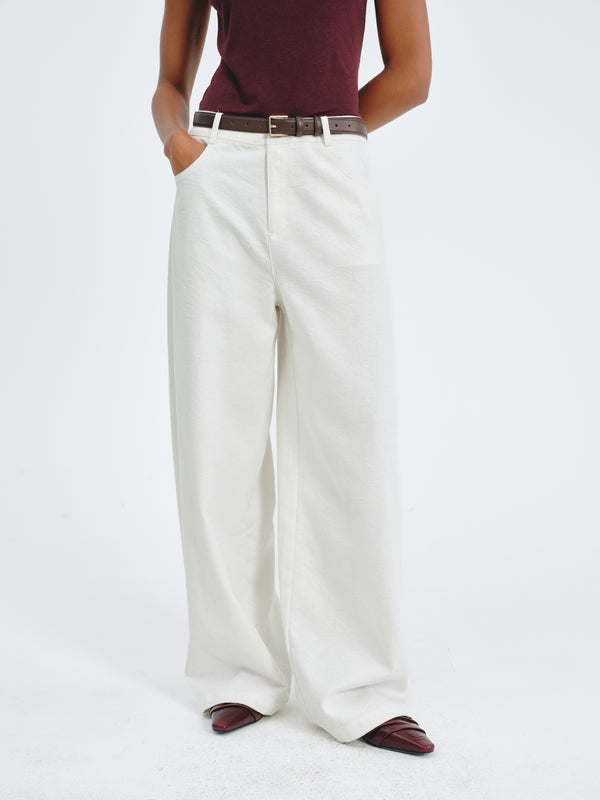 Sculpt Wide-Leg Jeans