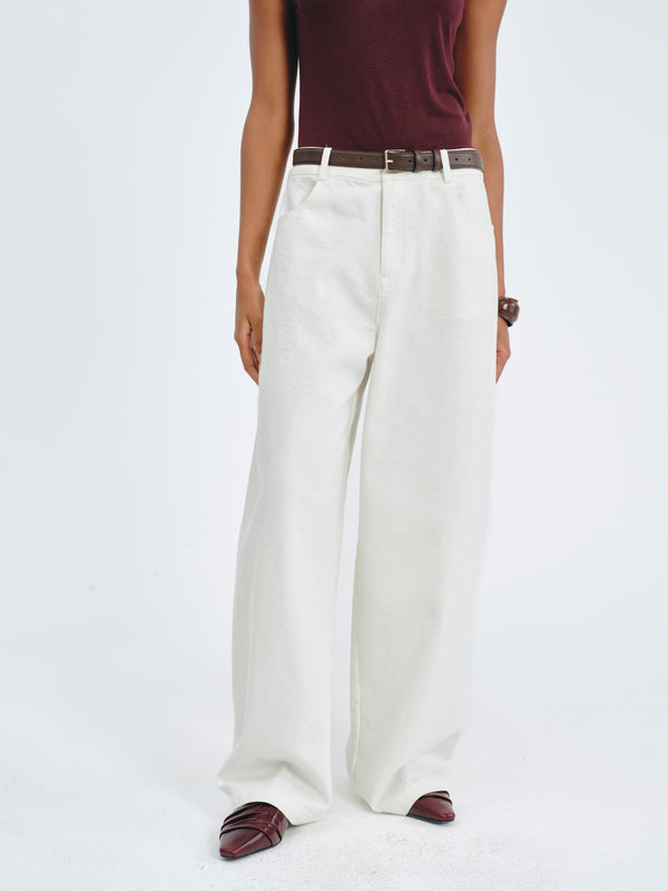 Sculpt Wide-Leg Jeans