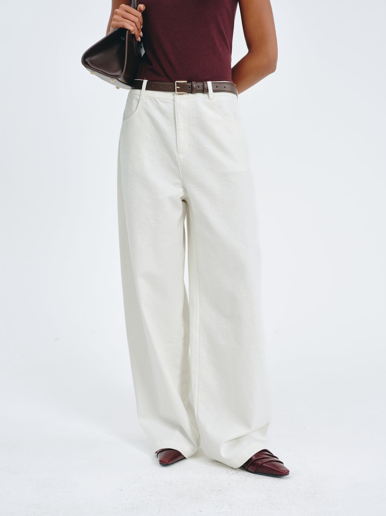 Sculpt Wide-Leg Jeans