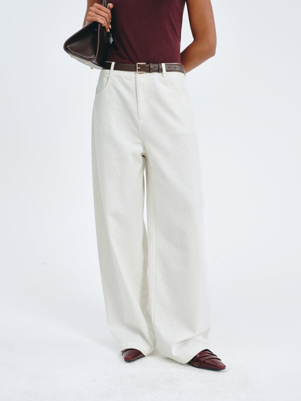 Sculpt Wide-Leg Jeans