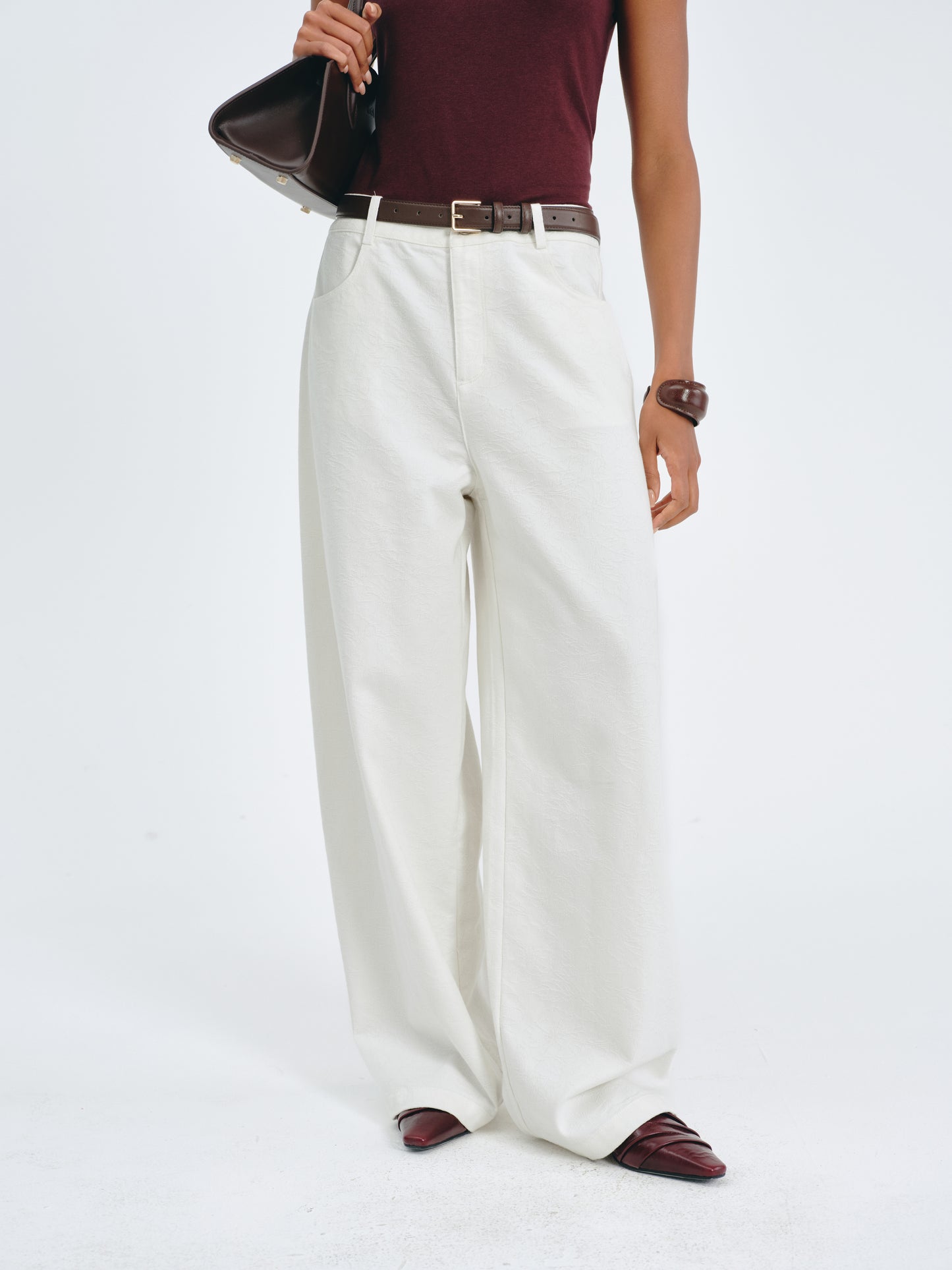 Sculpt Wide-Leg Jeans