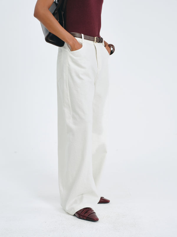 Sculpt Wide-Leg Jeans