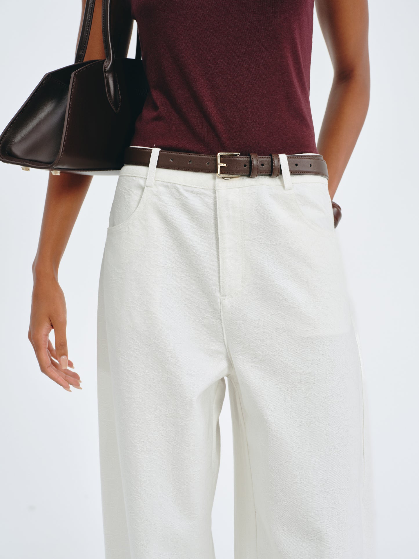 Sculpt Wide-Leg Jeans