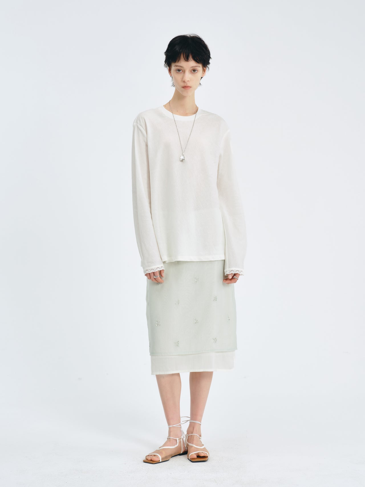 Drift Linen Drape Top
