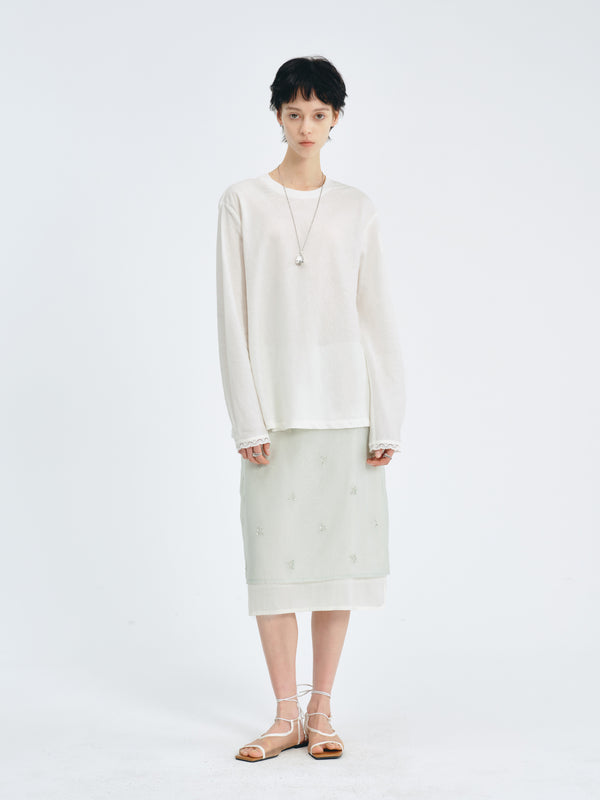 Drift Linen Drape Top