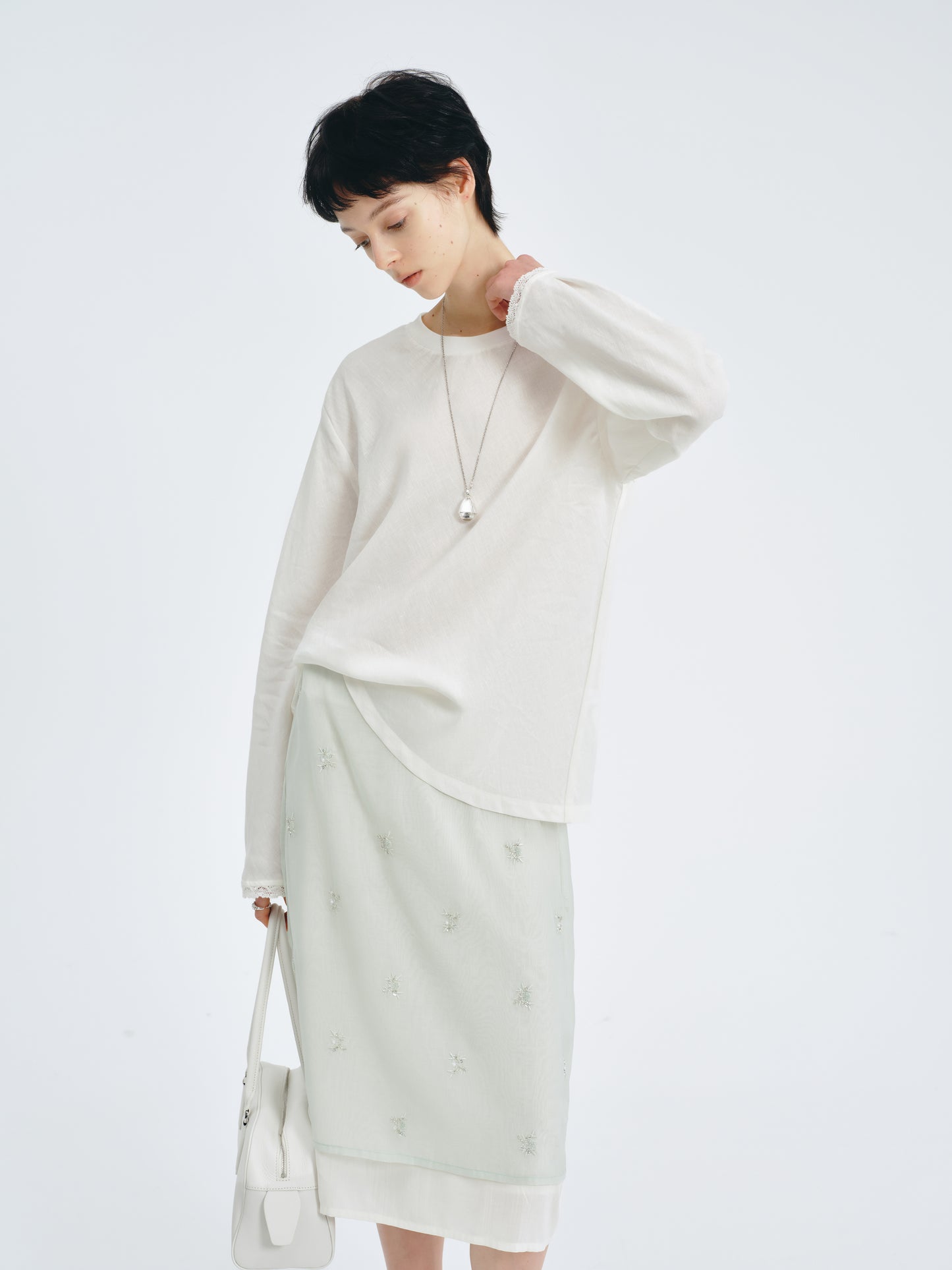 Drift Linen Drape Top