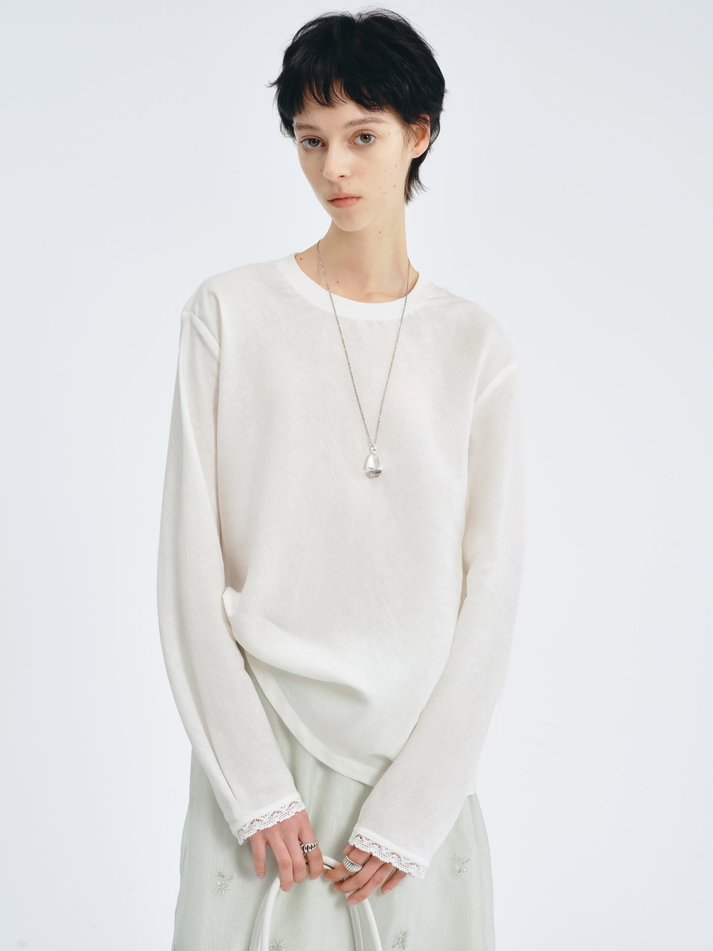 Drift Linen Drape Top