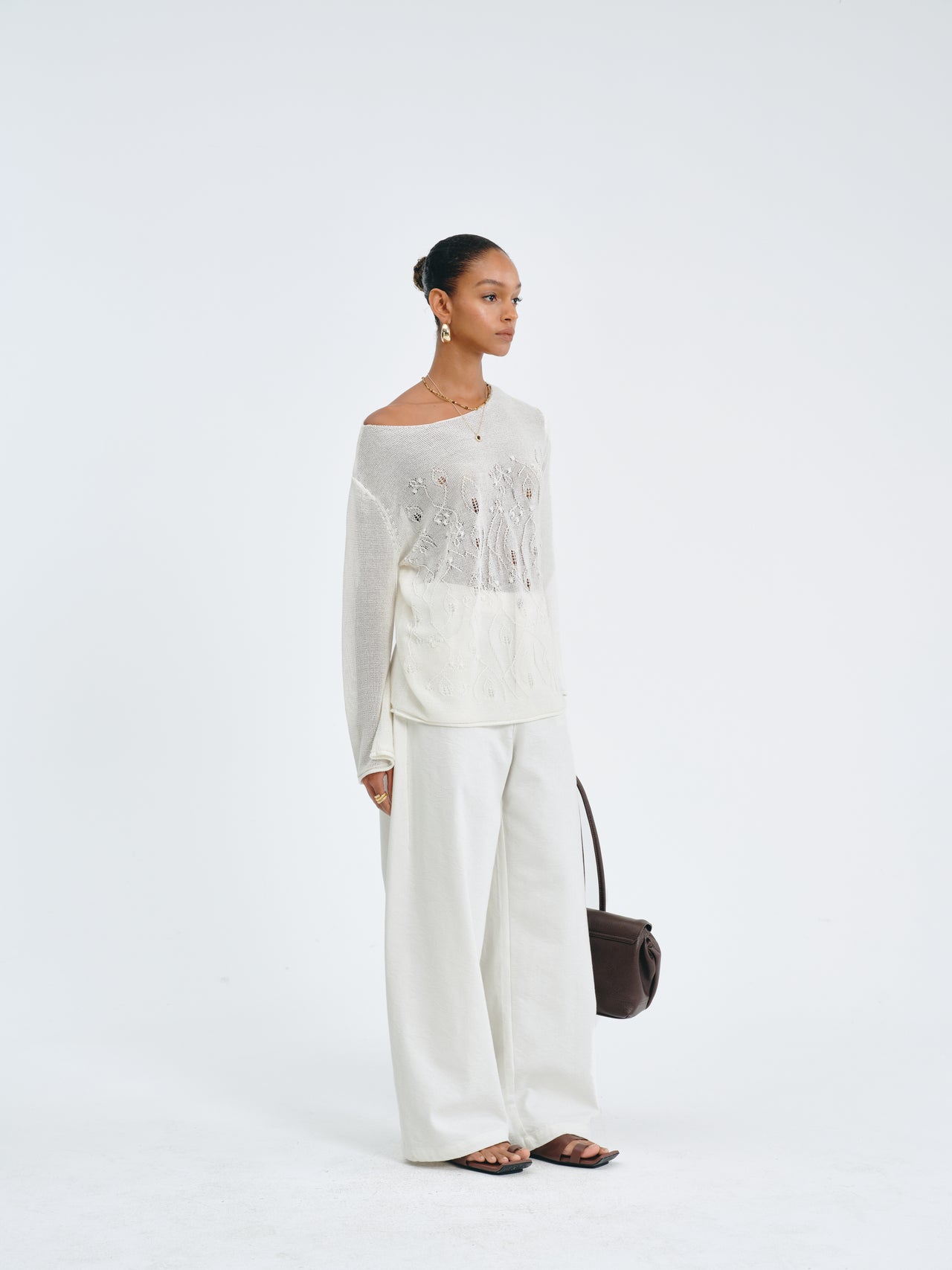 Sculpt Wide-Leg Jeans