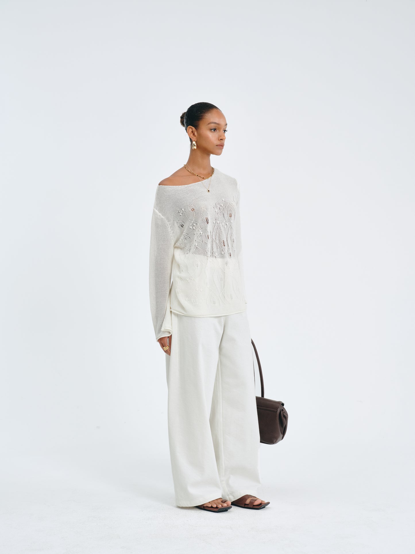 Sculpt Wide-Leg Jeans