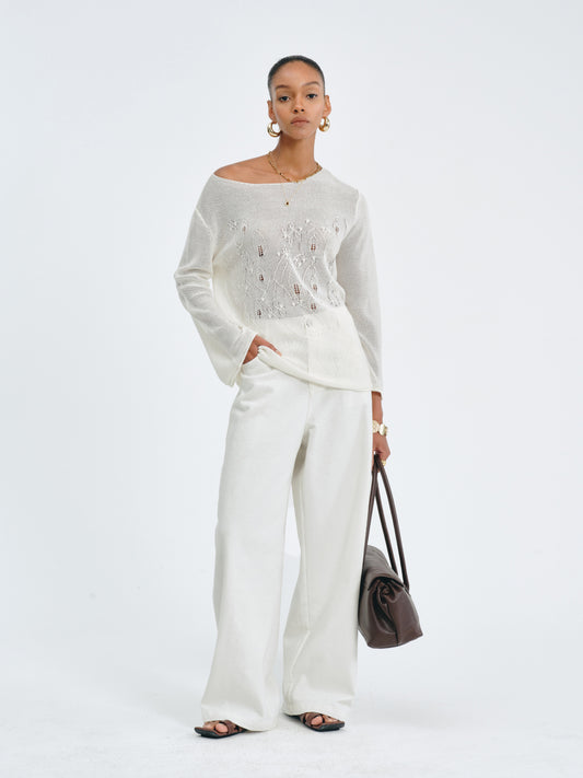 Mist Crochet Knit