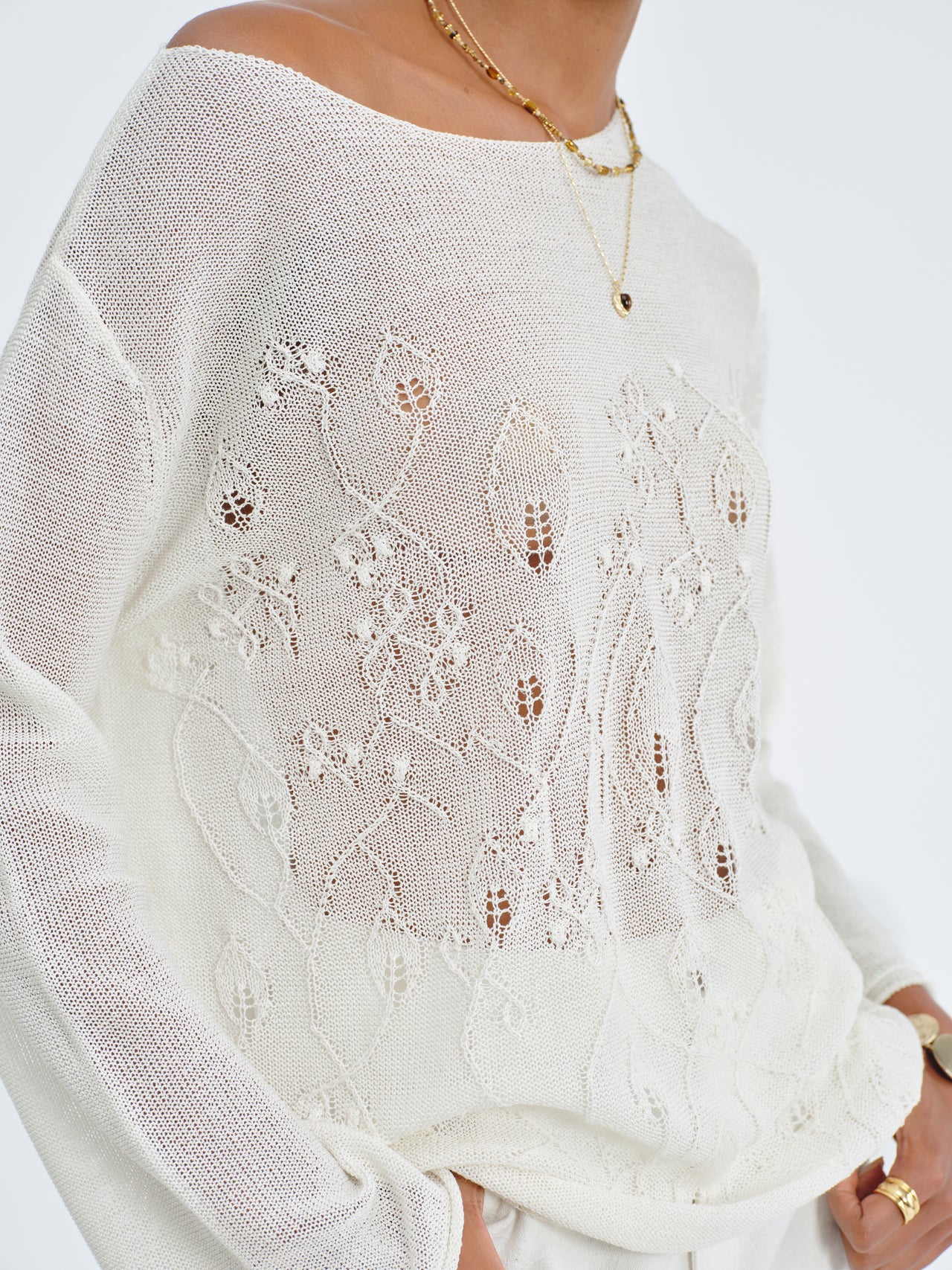 Mist Crochet Knit