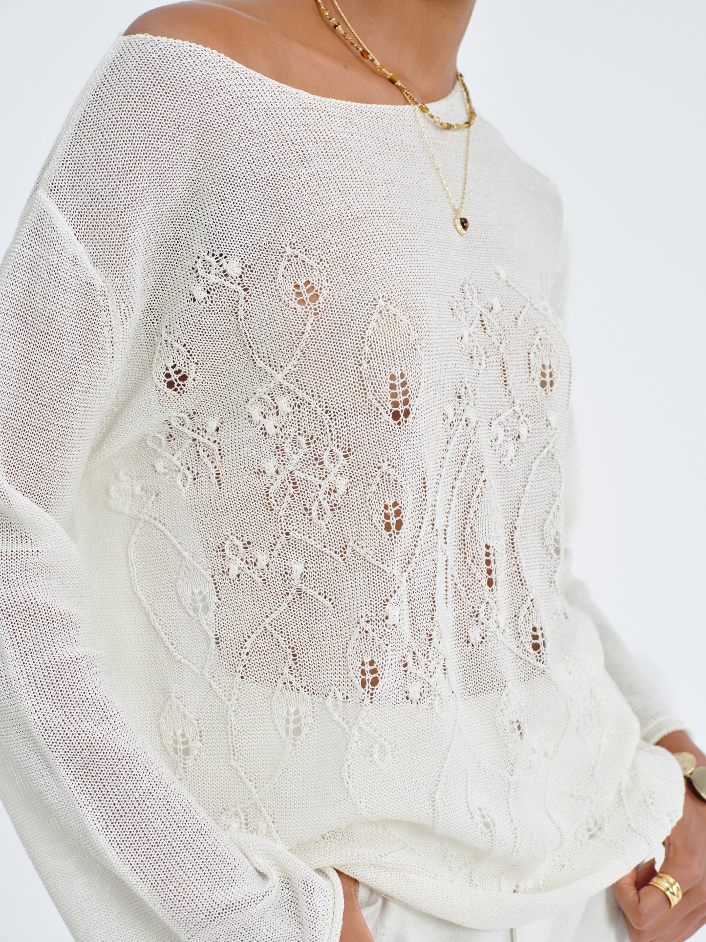 Mist Crochet Knit