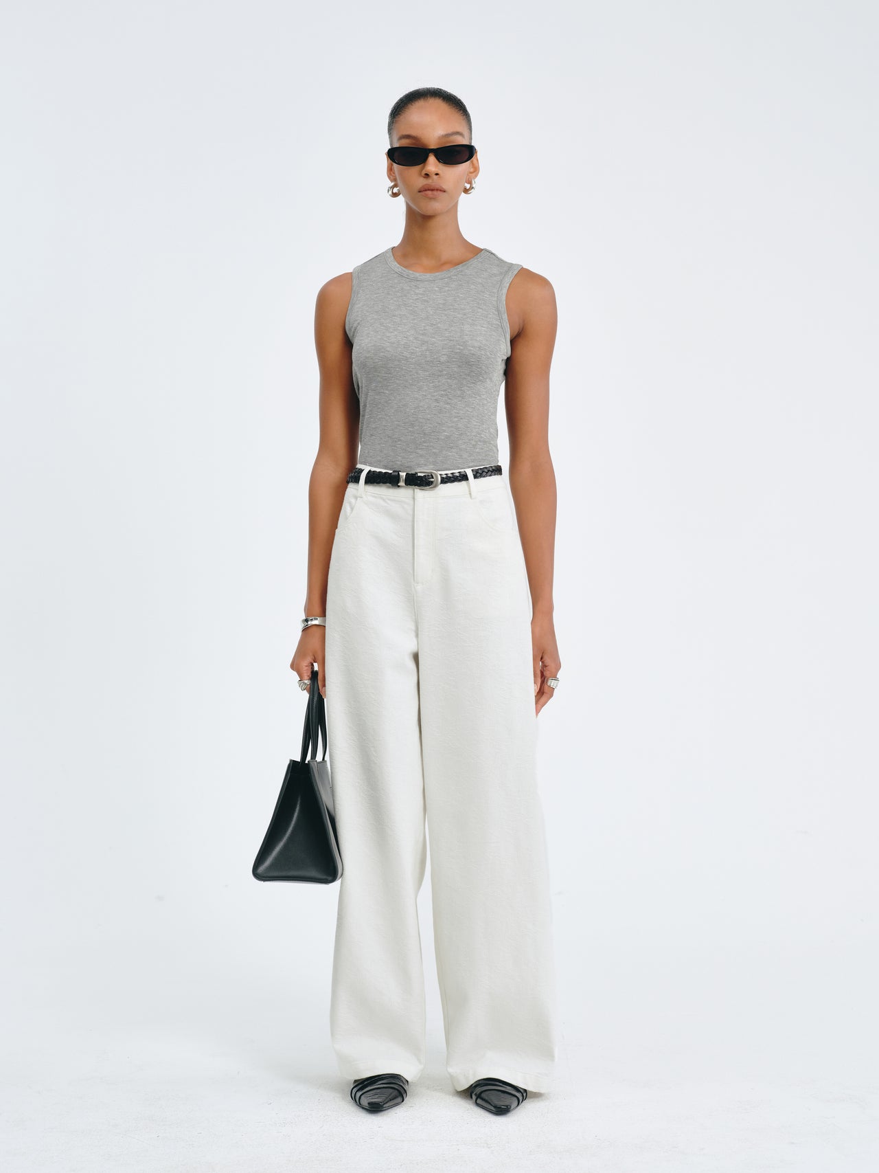 Sculpt Wide-Leg Jeans