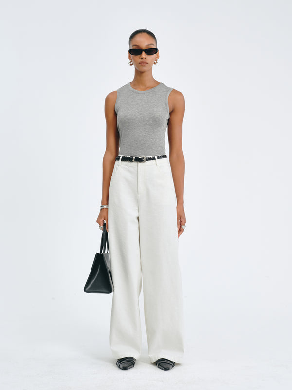 Sculpt Wide-Leg Jeans