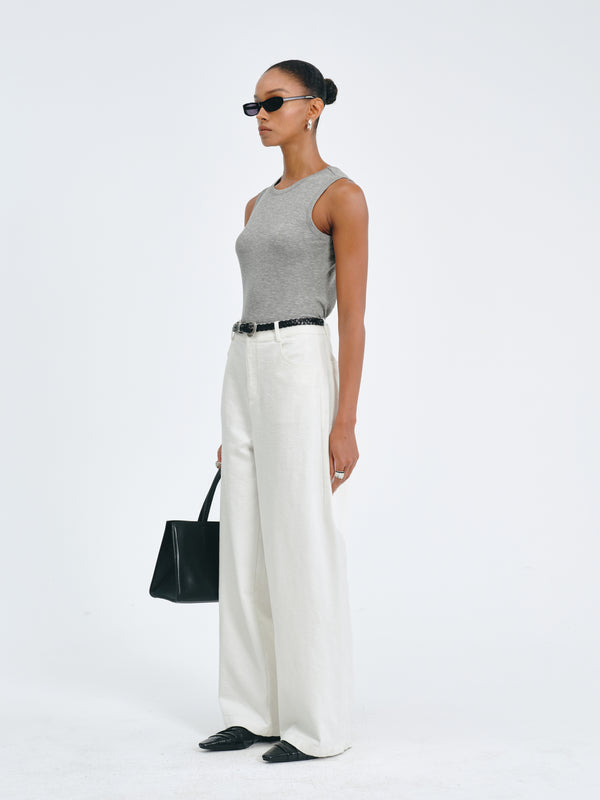 Sculpt Wide-Leg Jeans