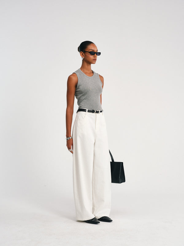 Sculpt Wide-Leg Jeans