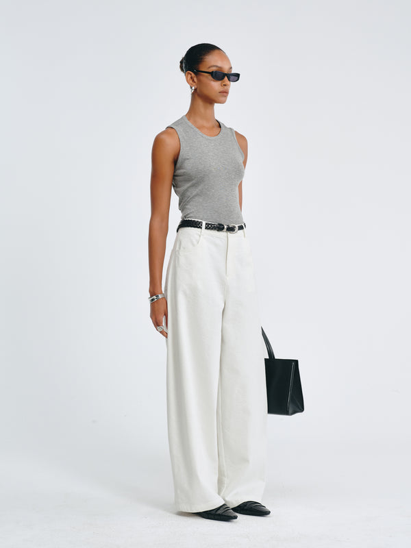 Sculpt Wide-Leg Jeans