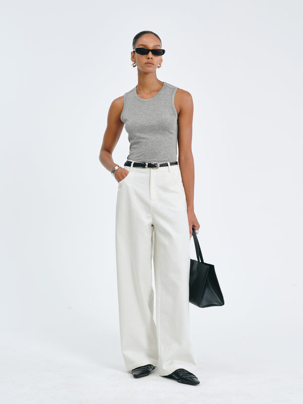 Sculpt Wide-Leg Jeans